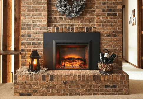 fireplace installation